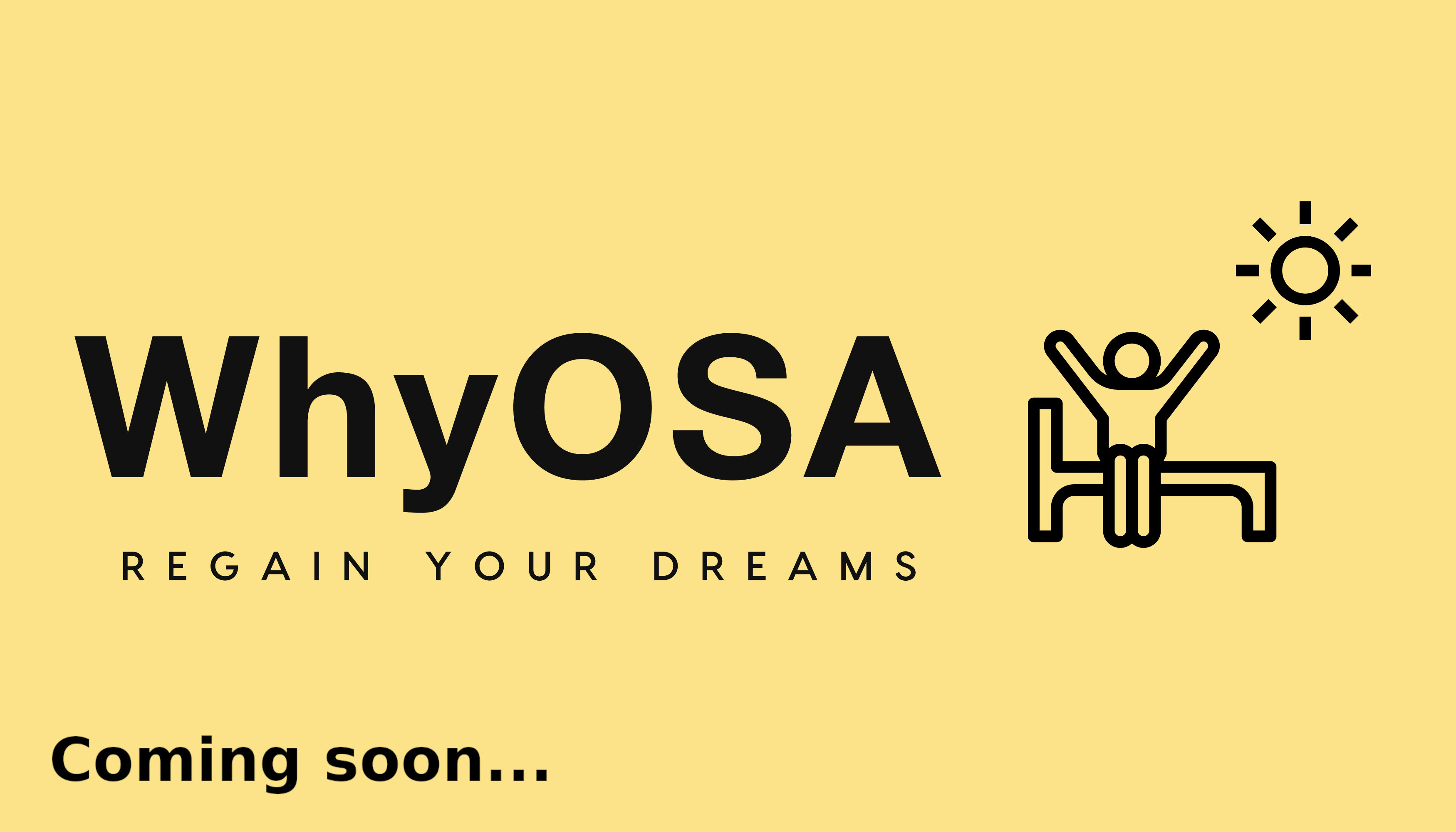 WhyOSA Coming Soon